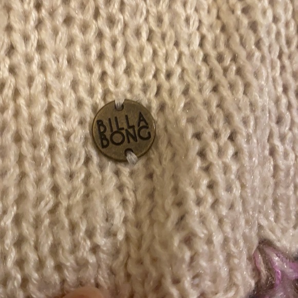 Billabong Fringe Cardigan Sweater - Picture 3 of 5